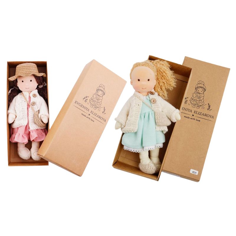Boneca de Pano Artesanal Brinquedo Infantil