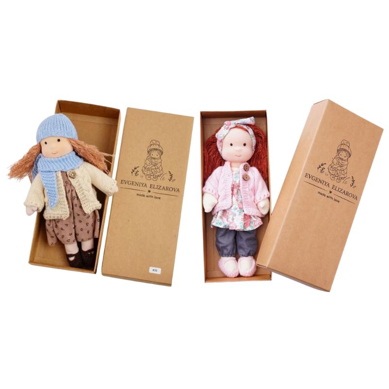 Boneca de Pano Artesanal Brinquedo Infantil
