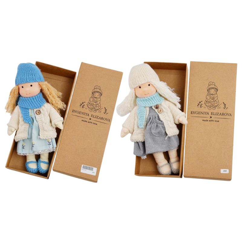Boneca de Pano Artesanal Brinquedo Infantil