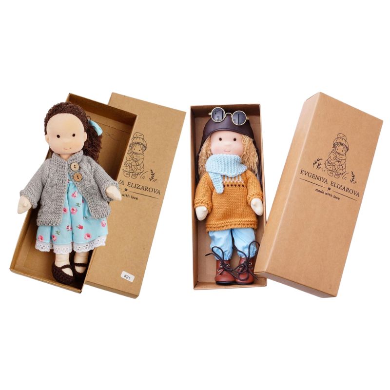 Boneca de Pano Artesanal Brinquedo Infantil