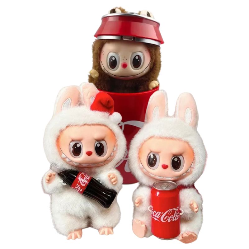 Boneco Labubu Coca Exclusivo