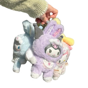 Boneco Labubu Hello Kitty Colecionável