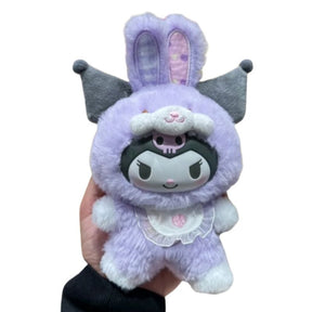 Boneco Labubu Hello Kitty Colecionável