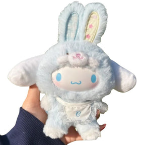 Boneco Labubu Hello Kitty Colecionável
