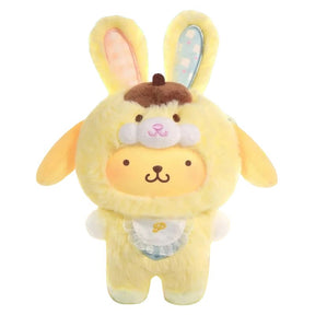 Boneco Labubu Hello Kitty Colecionável