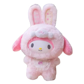 Boneco Labubu Hello Kitty Colecionável
