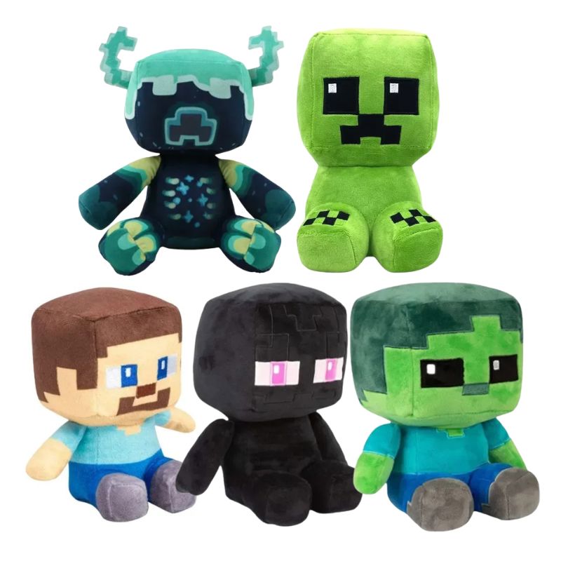 Bonecos Minecraft Pelúcia