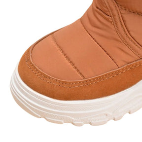 Bota Coturno Infantil Peluciada Velcro