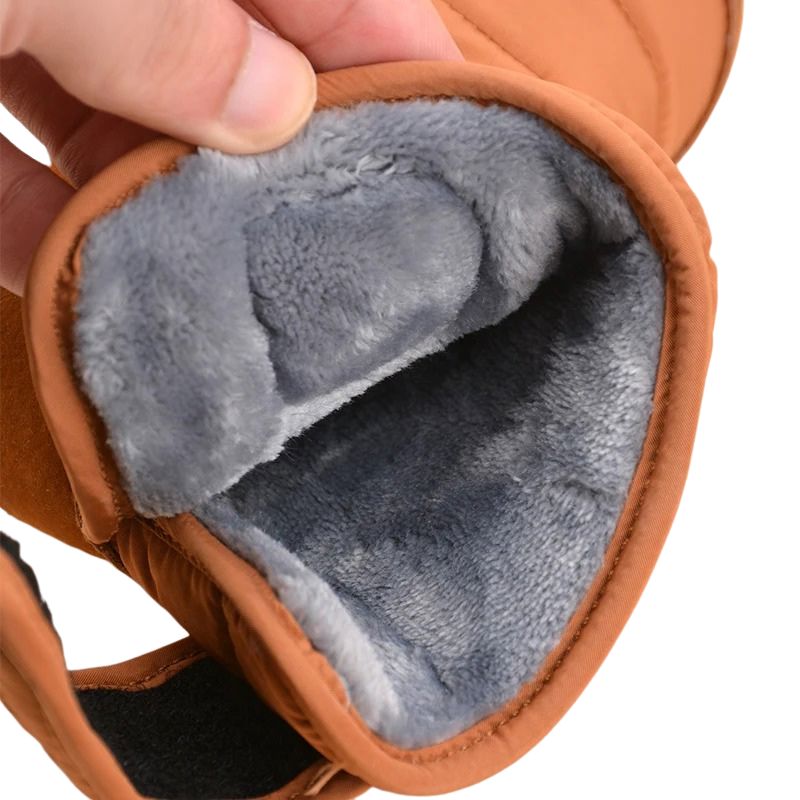 Bota Coturno Infantil Peluciada Velcro