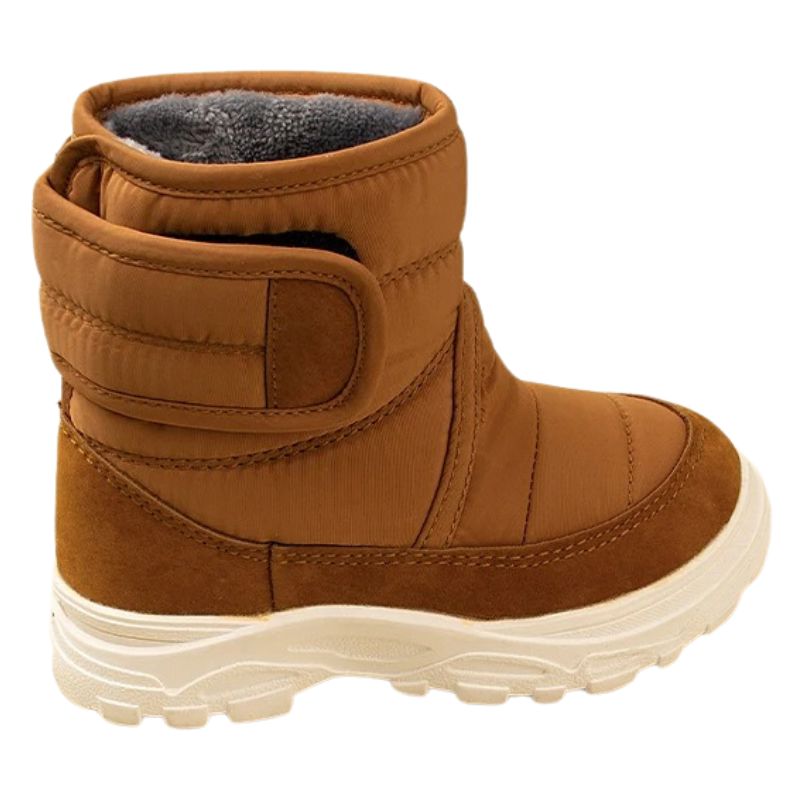 Bota Coturno Infantil Peluciada Velcro