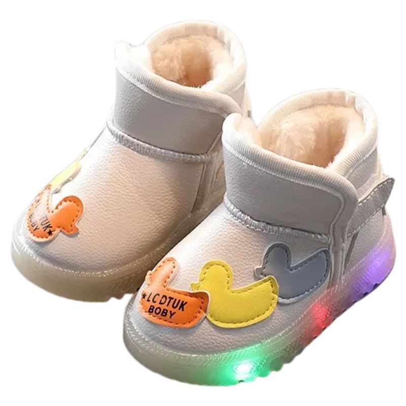 Botinha Infantil Com Luz LED Patinho