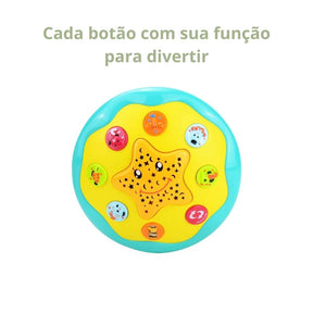 Brinquedo Aquário Musical Projetor de Luz Bambino
