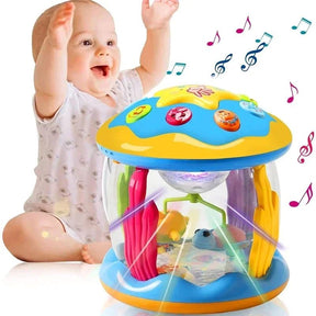 Brinquedo Aquário Musical Projetor de Luz Bambino