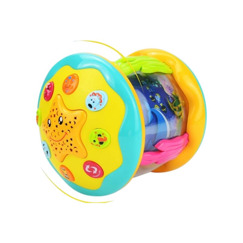 Brinquedo Aquário Musical Projetor de Luz Bambino