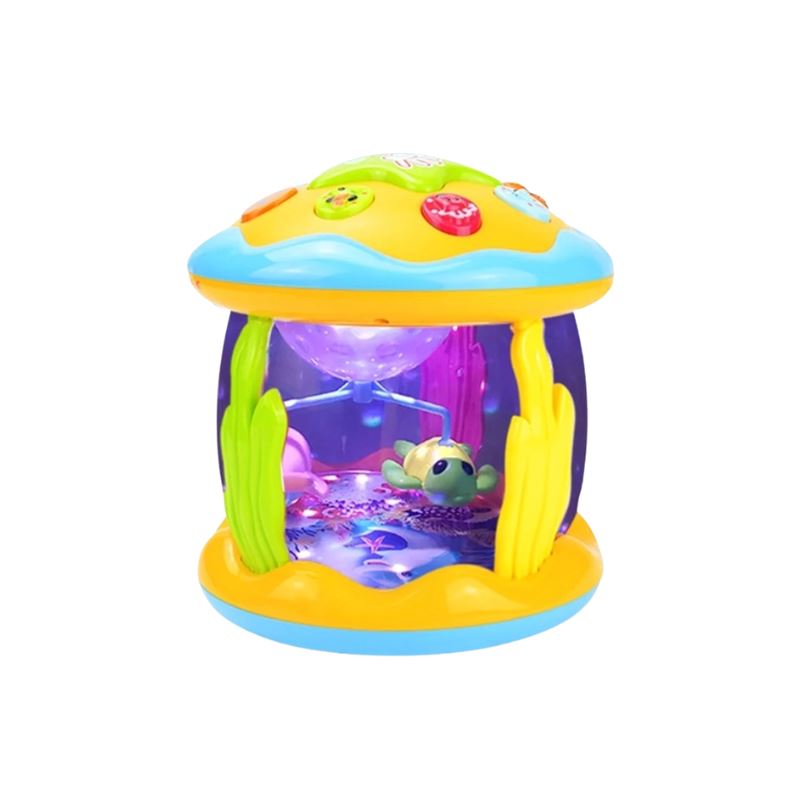 Brinquedo Aquário Musical Projetor de Luz Bambino