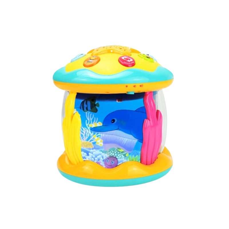 Brinquedo Aquário Musical Projetor de Luz Bambino