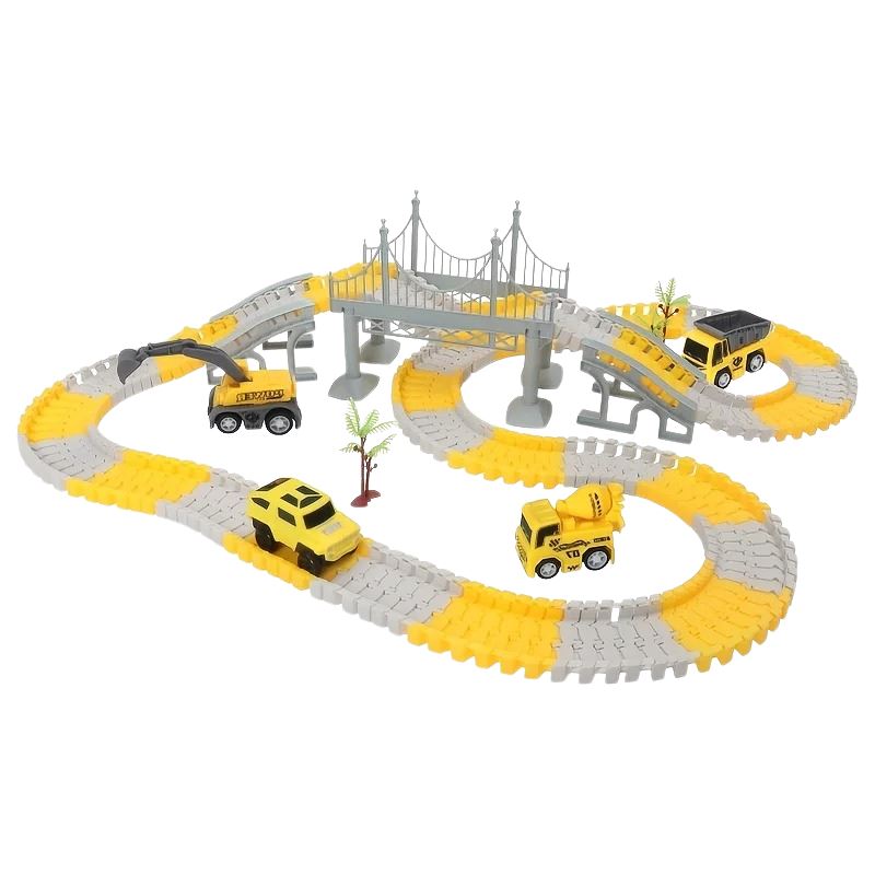 Brinquedo de Construção de Estradas Infantil Bambino