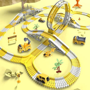 Brinquedo de Construção de Estradas Infantil Bambino