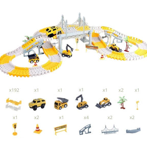 Brinquedo de Construção de Estradas Infantil Bambino