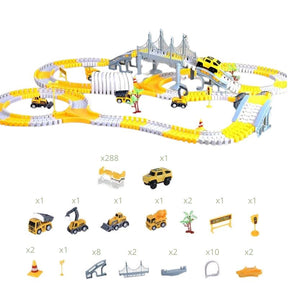 Brinquedo de Construção de Estradas Infantil Bambino