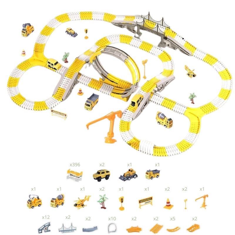 Brinquedo de Construção de Estradas Infantil Bambino