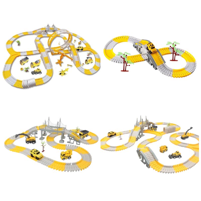 Brinquedo de Construção de Estradas Infantil Bambino