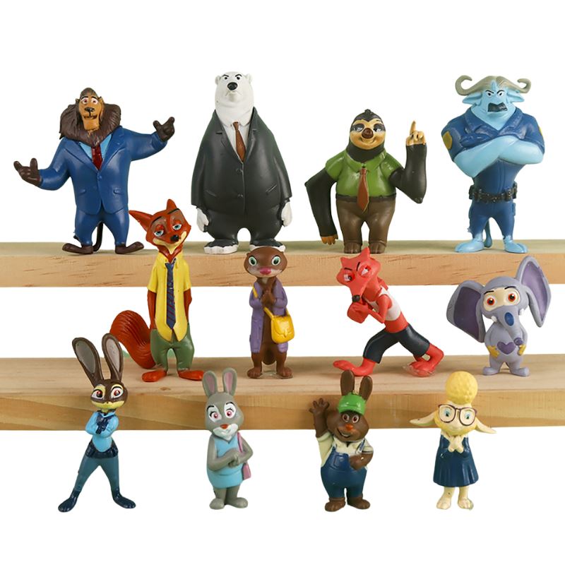 Brinquedos Zootopia Coleção Completa