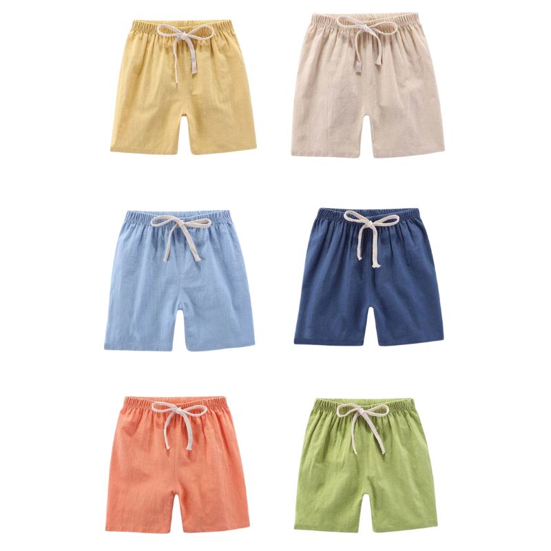 Calção Infantil Minimalista - Conforto e Estilo para Meninos no Verão