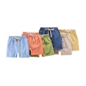 Calção Infantil Minimalista - Conforto e Estilo para Meninos no Verão