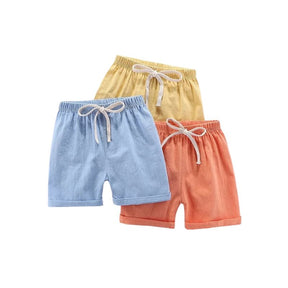 Calção Infantil Minimalista - Conforto e Estilo para Meninos no Verão
