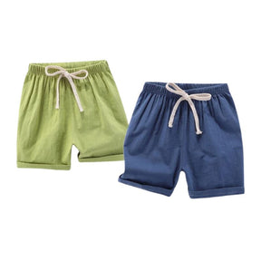 Calção Infantil Minimalista - Conforto e Estilo para Meninos no Verão