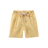 Calção Infantil Minimalista - Conforto e Estilo para Meninos no Verão
