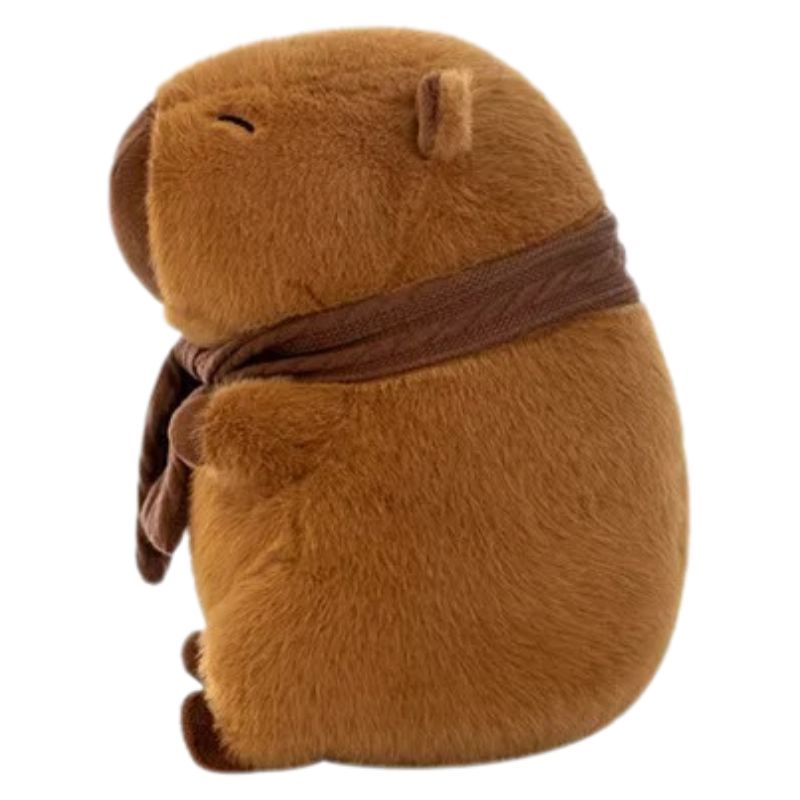 Capivara de Pelúcia com Cachecol