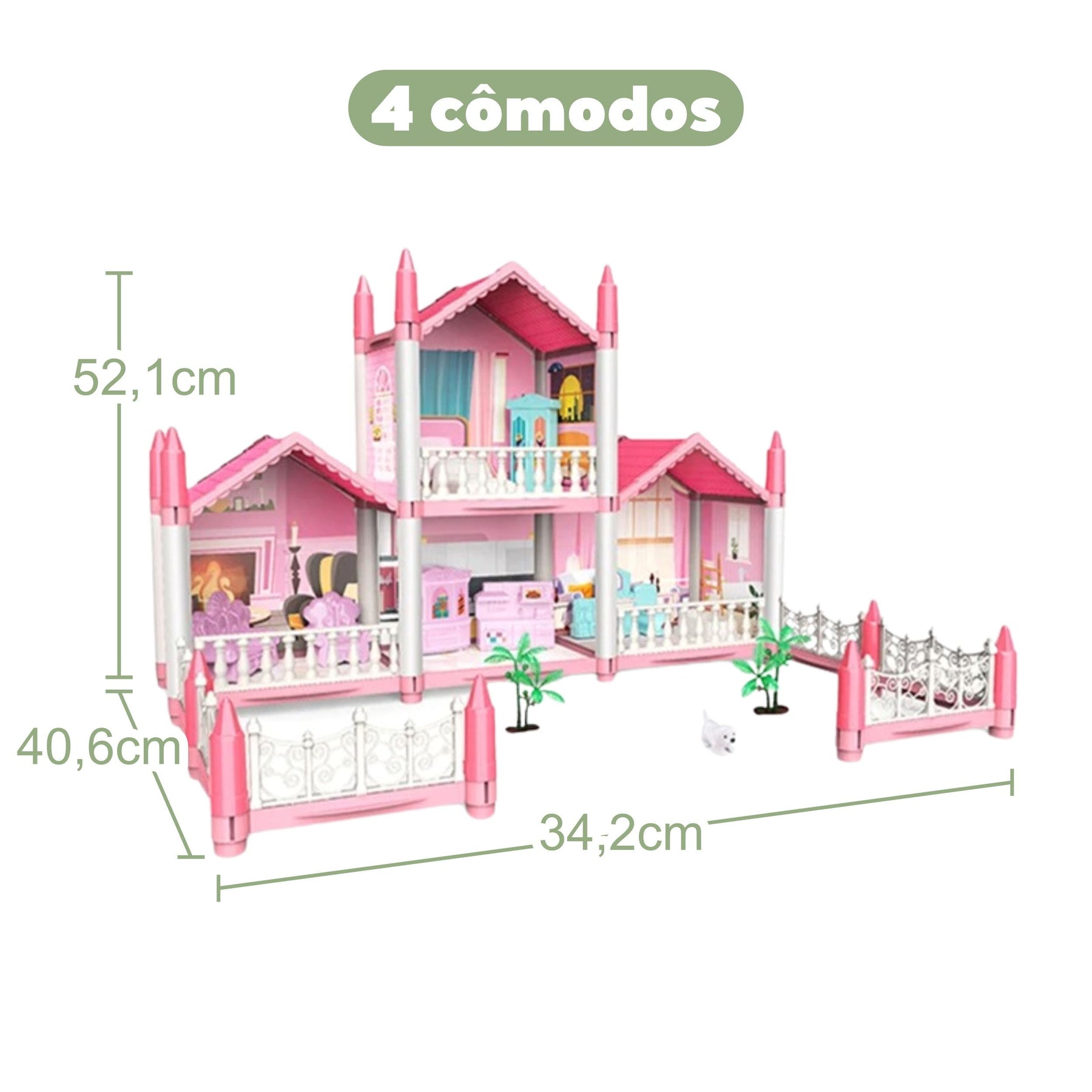 Casinha de Boneca Infantil Bambino