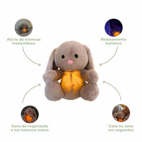 Coelho de Pelúcia que Respira