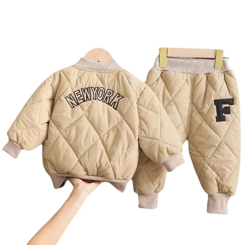 Conjunto Corta Vento Infantil New York