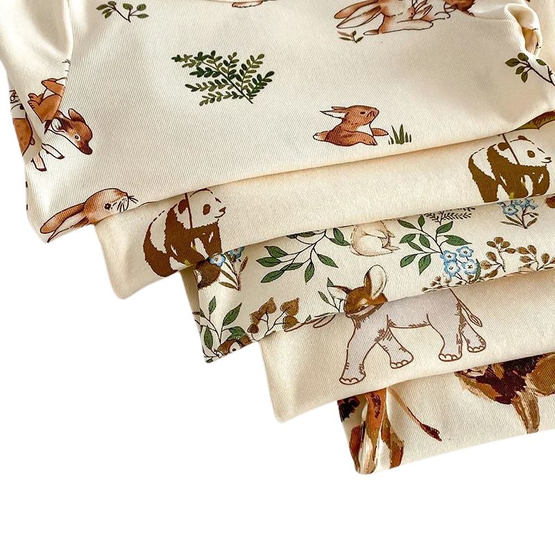 Conjunto Infantil Unissex com Estampa de Animais