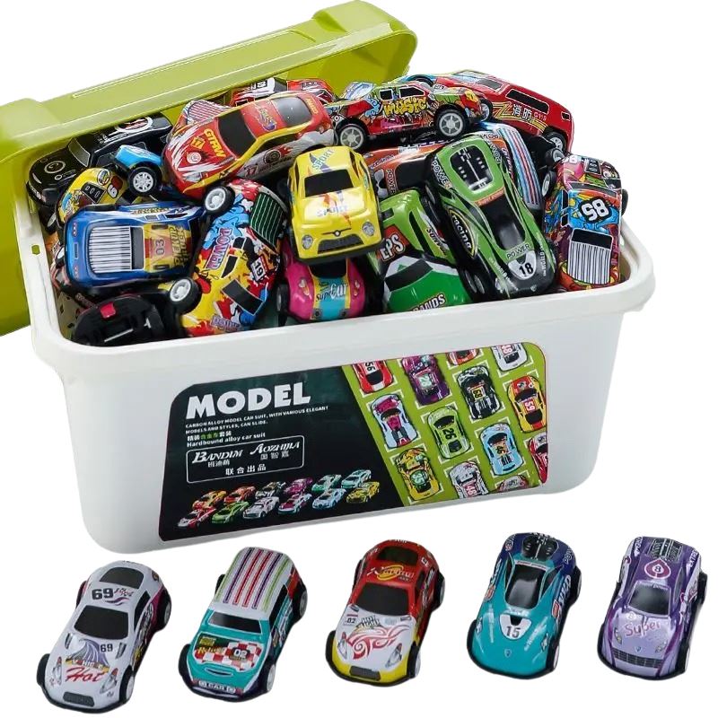 Conjunto Mini Carrinhos de Fricção de Corrida