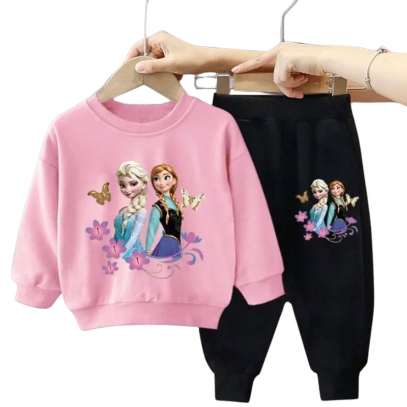 Conjunto Moletom Frozen Infantil