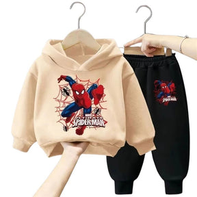 Conjunto Moletom Infantil Homem-Aranha com Capuz