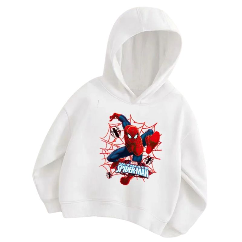 Conjunto Moletom Infantil Homem-Aranha com Capuz