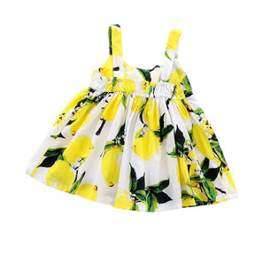 Vestido Princesa sem Mangas - Bebês de 0 a 2 Anos