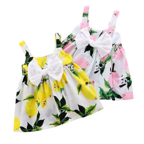 Vestido Princesa sem Mangas - Bebês de 0 a 2 Anos
