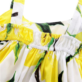 Vestido Princesa sem Mangas - Bebês de 0 a 2 Anos
