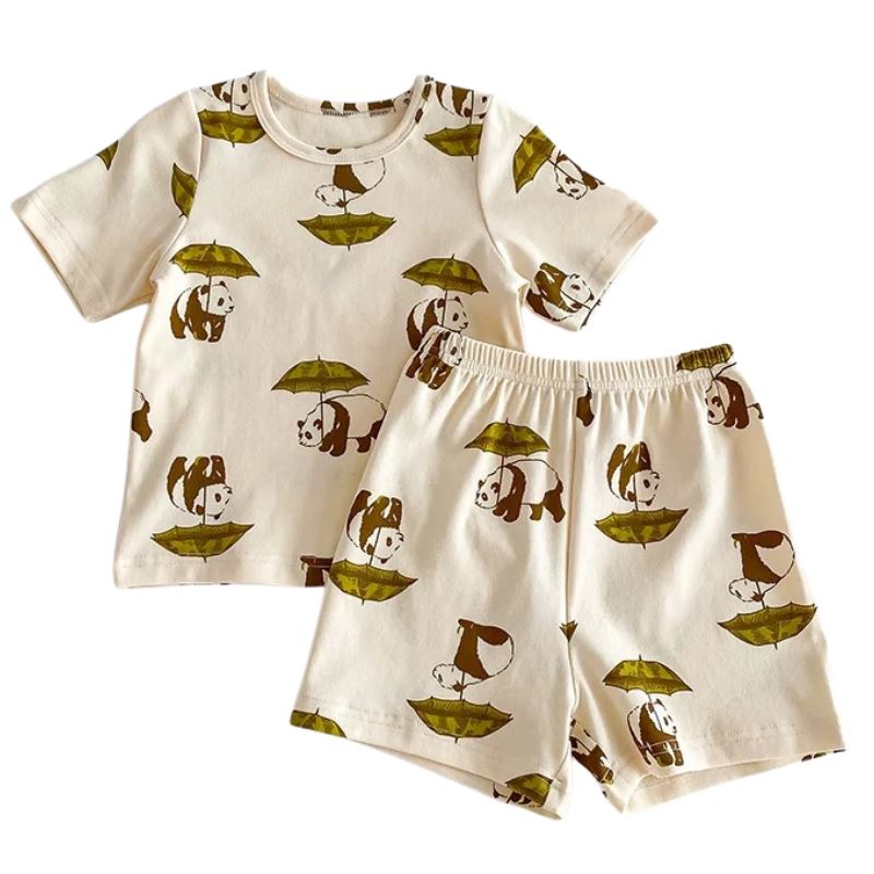 Conjunto Infantil Unissex com Estampa de Animais