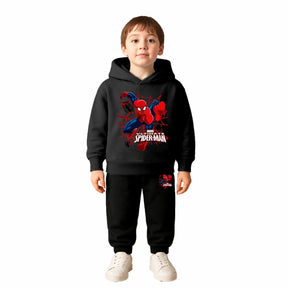 Conjunto Moletom Infantil Homem-Aranha com Capuz