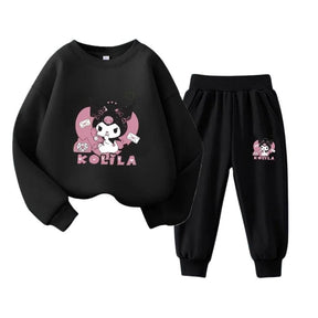 Conjunto Moletom Infantil Kuromi