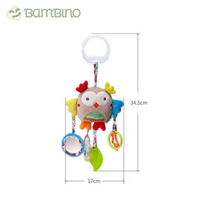Chocalho Primeiro Toque para Carrinho de Bebê Bambino