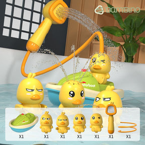 Brinquedo de Banho para Bebês - Patinhos Recreativos