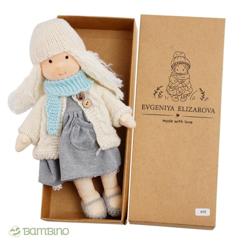 Boneca de Pano Artesanal Brinquedo Infantil